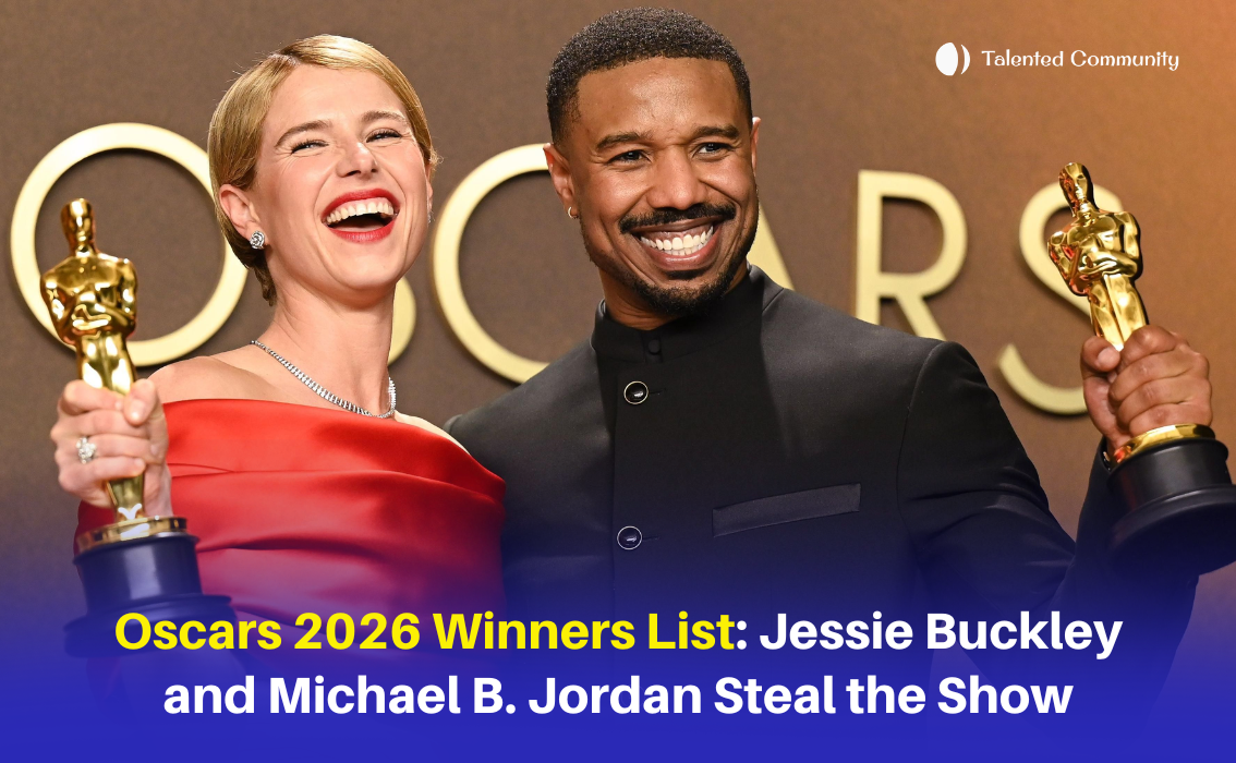 Oscars 2026 Winners List Jessie Buckley and Michael B. Jordan Steal the Show